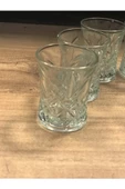 6 Lı Asya Kahve Yanı Su Bardağı Şeffaf Renk  -70279 - 3