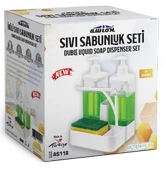 AWION İKİLİ SIVI SABUNLUK VE SETİ - 1