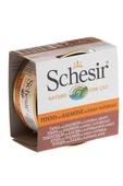 Schesir Cat Broth Naturel Sauce 70Gr - Ton Balıklı Ve Somonlu Kedi Konservesi  Skt:09/2027 - 1