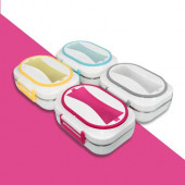 LUNCH BOX Taşınabilir Elektrik Öğle Yemeği Kutusu Yemek Isıtıcı Pirinç Konteyner Ev Araba Için Isıtma - 2