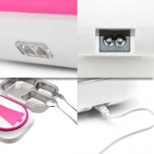 LUNCH BOX Taşınabilir Elektrik Öğle Yemeği Kutusu Yemek Isıtıcı Pirinç Konteyner Ev Araba Için Isıtma - 6