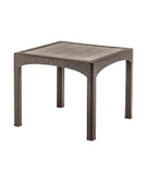 Omnipazar SY-2574 Kahverengi Rattan Kare Masa 50383 - 1