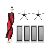 S5 Max, S5, S4 Max, S6 Maxv, S6, S6 Pure Roborock Robot Süpürge Modelleri İçin Filtre-Siyah Yan Fırça Seti - 1