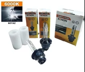 2 Adet D2s Hıd Xenon Far Ampulü 12v/35w 6000k Beyaz - 2