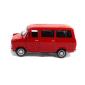 Oyuncak Metal Çiçek Abbas Çek Bırak Oyuncak Minibüs 13 Cm - 2