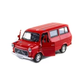 Oyuncak Metal Çiçek Abbas Çek Bırak Oyuncak Minibüs 13 Cm - 3