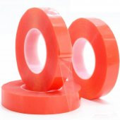 3 adet ÇİFT TARAFLI BANT 30MM 5MT ŞEFFAF - 1