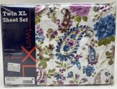 Çiçek Figür Baskılı 3lü Çarşaf Seti TWIN XL - 2