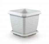 Omnipazar SO-HK04 Hisar Kare Tabaklı Saksı 44 lt No 4 thumbnail 2