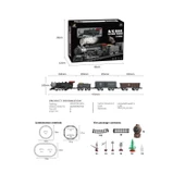 Oyuncak Tren Işıklı Sesli Buharlı Uzaktan Kumandalı Tren - 2