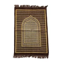 Royam 1 Adet Kadife Seccade Hac Ve Umre Hediyesi Namazlık 70 X 110 - 7