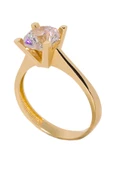 Cigold Tektaş Yüzük 14 Ayar Altın 2,80 Gr OA-K21301028859 - 1