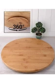 Dönerli Bambu Pizza Tahtası 32 Cm   -DPT32 - 1