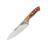 Pirge 32160 Elite Şef Bıçağı 19 cm - Perçinli Kahverengi Kompozit Sap - 1