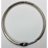Kilitli Yuvarlak Halka, 5cm - 100 Adet - 1
