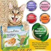 Garden Mix Topaklanan Mısır Lifli Kedi Kumu 8 Lt - 2