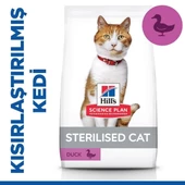Hills Young Sterilised Ördekli Kısırlaştırılmış Kedi Maması 8+2 Kg - 1