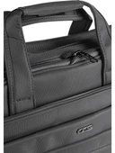 Ççs 71242 Gri Kumaş Laptop Bölmeli Evrak Çantası - 4