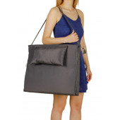 Trendy Sunbed - Kişiye Özel Taşınabilir Antrasit Gri Plaj & Kamp Minderi - 1