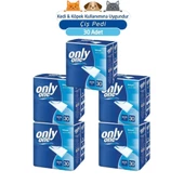 ONLYONE KEDİ-KÖPEK ÇİŞ PEDİ 60X90 cm 30'LU 5 PAKET - 1