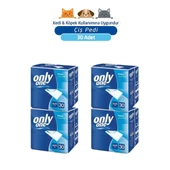 ONLYONE KEDİ-KÖPEK ÇİŞ PEDİ 60X90 cm 30'LU 4 PAKET - 1