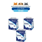 ELAN KEDİ-KÖPEK ÇİŞ PEDİ 60X90 cm 30'LU 3 PAKET - 1