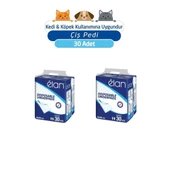ELAN KEDİ-KÖPEK ÇİŞ PEDİ 60X90 cm 30'LU 2 PAKET - 1