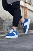 Terzi Bey Tb011 Mavi Süet Erkek Casual Ayakkabı - 2