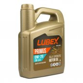 Lubex Primus FA-LA 0W-20 4 Lt Partiküllü Fiat Onaylı Motor Yağı - 1
