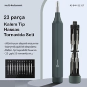 Kingsdun 23'ü 1 Arada Manyetik Hassas Tornavida Seti KS-840122 - 2