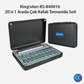 Kingsdun 20 si 1 Arada Manyetik Mini Tornavida Seti KS-840016 - 1
