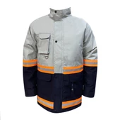 Kaban Oxford Samteks / Gri-Lacivert - 1