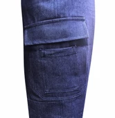 Samteks Reflektörlü Denim Kot Pantolon - 3