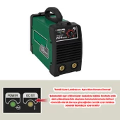 İnverter Demir Metal Kaynak Makinesi 180 Amper 5.9 KW Makina Ark Kaynağı Rutil Bazik Elektrot - 3
