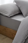 Özdilek Sofia Çift Kişilik Lastikli Fitted Çarşaf Müslin Nevresim Takımı - 3