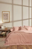 Özdilek Sofia Battal Boy Lastikli Fitted Çarşaf Müslin Nevresim Takımı - 1