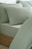 Özdilek Sofia Battal Boy Lastikli Fitted Çarşaf Müslin Nevresim Takımı - 2