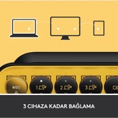 Logitech POP Keys Sarı Siyah Kablosuz Mekanik Klavye - Teşhir - 4