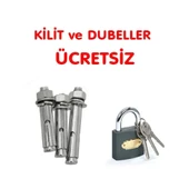 Üçgen Bariyer Asma Kilitli Üçgen Otopark Bariyeri Üretimi KYB-17-2MM - 8