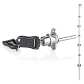 Merkezi Çekmece Kapak Kilidi 16mm Çubuk 50cm - 1