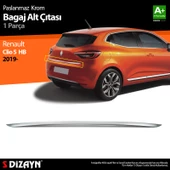 Renault Clio 5 Krom Bagaj Alt Çıtası 2019 2020 2021 2022 2023 2024 2025 thumbnail 1