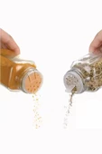 Digithome Etiketli 12’li Bambu Kapaklı Cam Kare Baharatlık Seti 125ml THN86125 C- 1-1-18 - 2