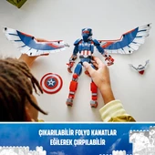 Lego Marvel Yeni Kaptan Amerika Yapım Figürü 76296 thumbnail 6