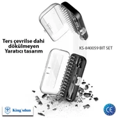 Kingsdun 48 Parçali Tasinabilir Mini Tornavida Seti KS-840059 - 5