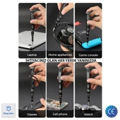 Kingsdun 48 Parçali Tasinabilir Mini Tornavida Seti KS-840059 - 4