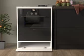 SmartHome Plus Gülfen Ankastre Fırın Dolabı - Beyaz - 2