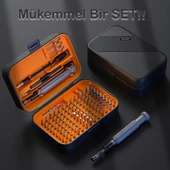 Kingsdun 150 si 1 Arada Manyetik Hassas Tornavida Seti KS-840150 - 4