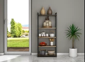 SmartHome Plus Rena Metalli Mutfak Rafı - Atlantik Çam - 2