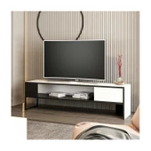 SmartHome Plus Doruk TV Ünitesi - Beyaz - Siyah - 5