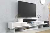 SmartHome Plus Gözde 160 cm Tv Sehpası - Beyaz - 2